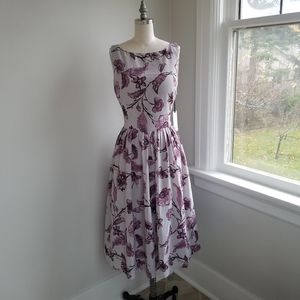 BB DAKOTA Romantic Fit + Flare Midi Dress